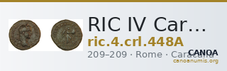 RIC IV Caracalla 448A — CANOA