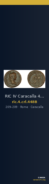 RIC IV Caracalla 448B — CANOA