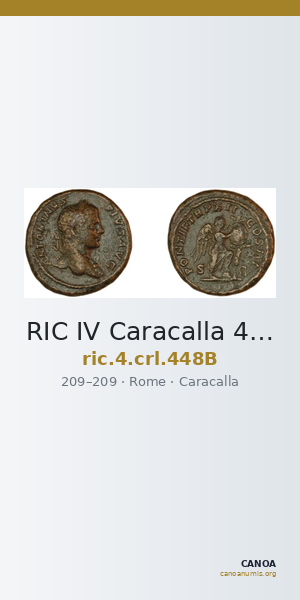 RIC IV Caracalla 448B — CANOA