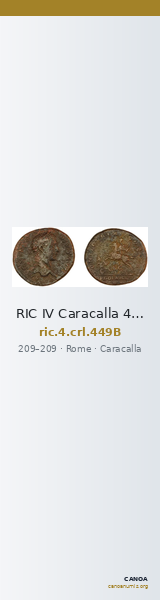RIC IV Caracalla 449B — CANOA