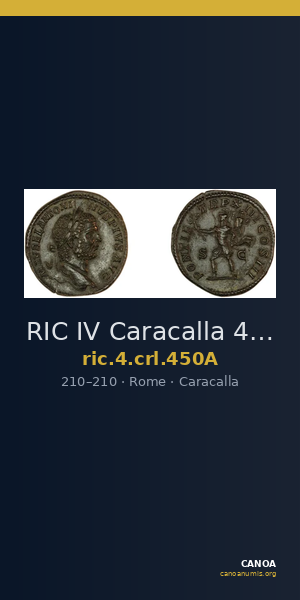 RIC IV Caracalla 450A — CANOA