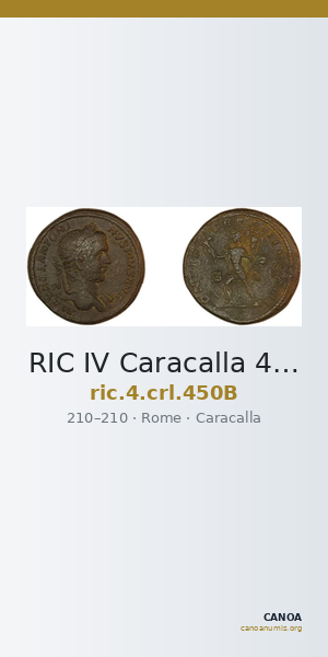 RIC IV Caracalla 450B — CANOA