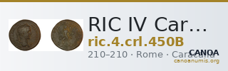 RIC IV Caracalla 450B — CANOA