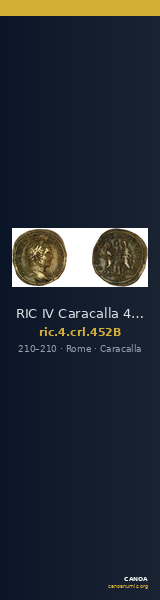 RIC IV Caracalla 452B — CANOA