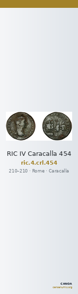 RIC IV Caracalla 454 — CANOA