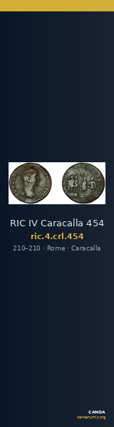 RIC IV Caracalla 454 — CANOA
