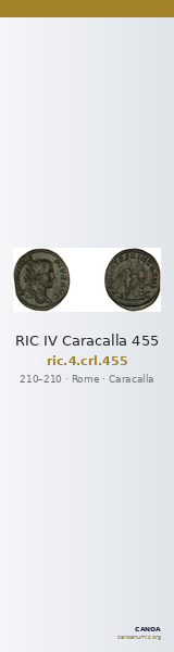 RIC IV Caracalla 455 — CANOA