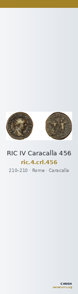 RIC IV Caracalla 456 — CANOA