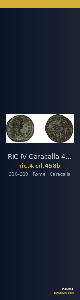 RIC IV Caracalla 458b — CANOA