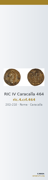 RIC IV Caracalla 464 — CANOA