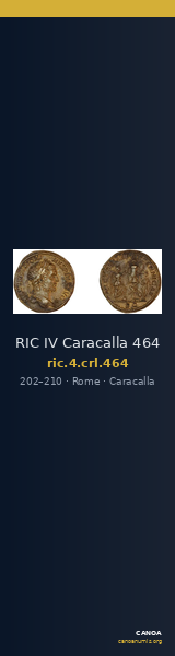 RIC IV Caracalla 464 — CANOA