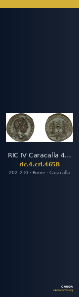 RIC IV Caracalla 465B — CANOA