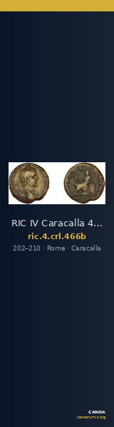 RIC IV Caracalla 466b — CANOA