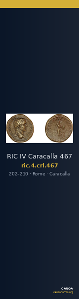 RIC IV Caracalla 467 — CANOA