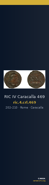RIC IV Caracalla 469 — CANOA