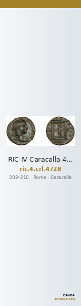 RIC IV Caracalla 472B — CANOA