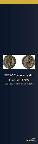RIC IV Caracalla 479A — CANOA