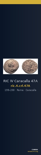 RIC IV Caracalla 47A — CANOA