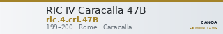 RIC IV Caracalla 47B — CANOA