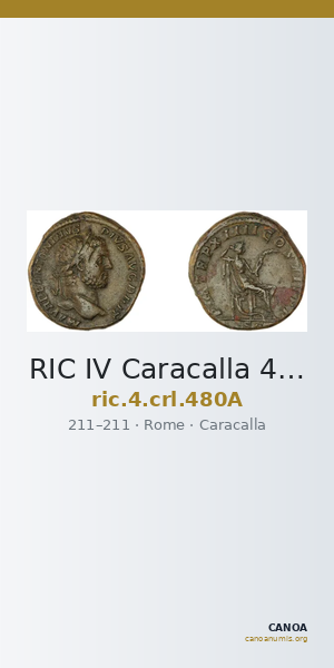 RIC IV Caracalla 480A — CANOA