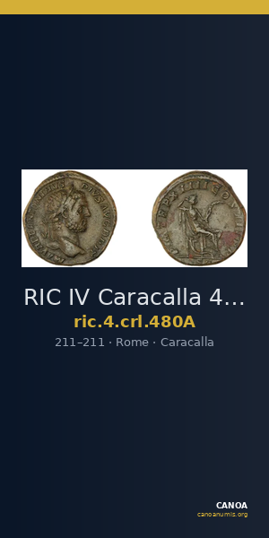 RIC IV Caracalla 480A — CANOA