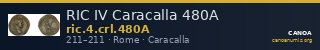 RIC IV Caracalla 480A — CANOA