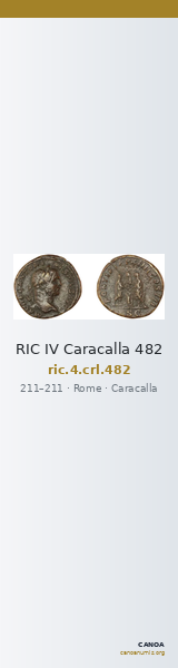 RIC IV Caracalla 482 — CANOA