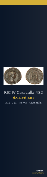 RIC IV Caracalla 482 — CANOA