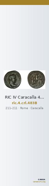 RIC IV Caracalla 483B — CANOA
