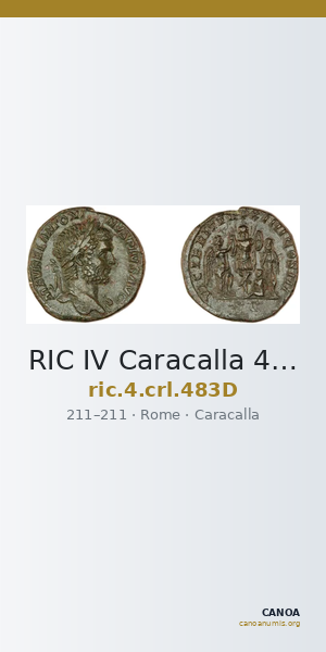 RIC IV Caracalla 483D — CANOA