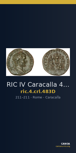 RIC IV Caracalla 483D — CANOA
