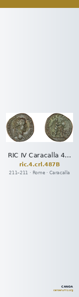 RIC IV Caracalla 487B — CANOA