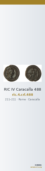RIC IV Caracalla 488 — CANOA