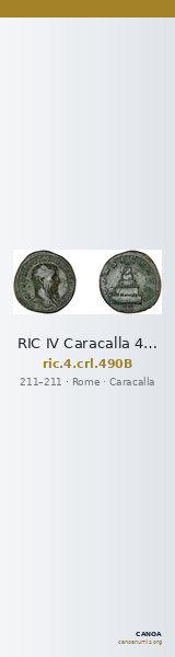 RIC IV Caracalla 490B — CANOA