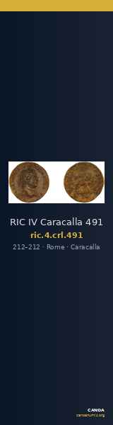 RIC IV Caracalla 491 — CANOA