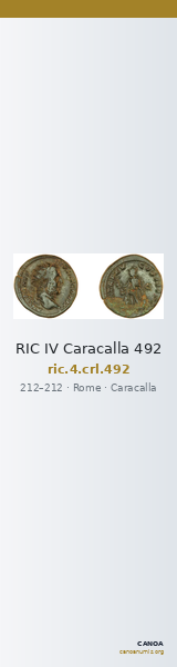 RIC IV Caracalla 492 — CANOA