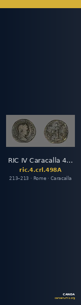 RIC IV Caracalla 498A — CANOA