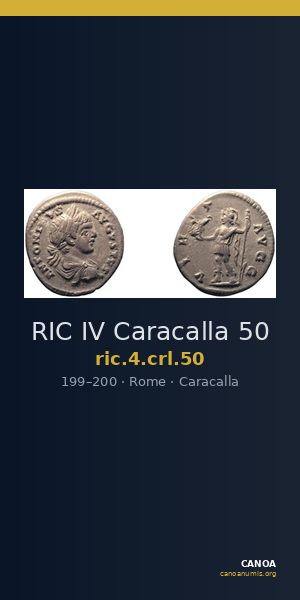 RIC IV Caracalla 50 — CANOA