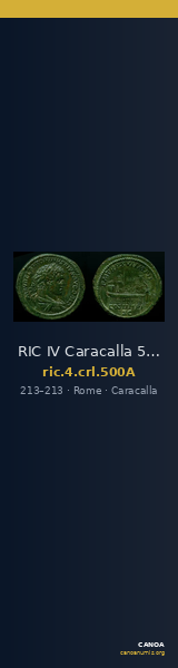 RIC IV Caracalla 500A — CANOA
