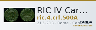 RIC IV Caracalla 500A — CANOA