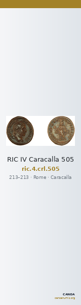 RIC IV Caracalla 505 — CANOA