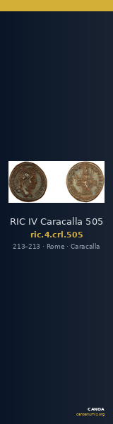 RIC IV Caracalla 505 — CANOA