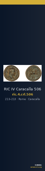 RIC IV Caracalla 506 — CANOA