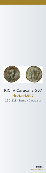 RIC IV Caracalla 507 — CANOA