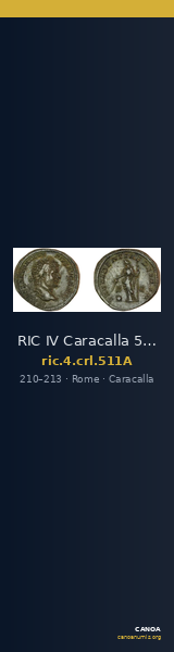 RIC IV Caracalla 511A — CANOA