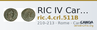 RIC IV Caracalla 511B — CANOA