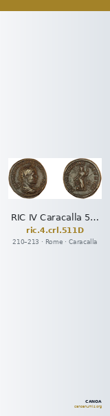 RIC IV Caracalla 511D — CANOA