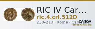 RIC IV Caracalla 512D — CANOA