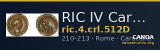 RIC IV Caracalla 512D — CANOA