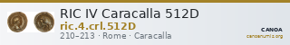 RIC IV Caracalla 512D — CANOA
